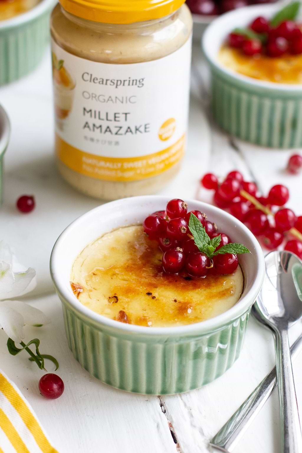 Crème brûlée à l'amazaké
